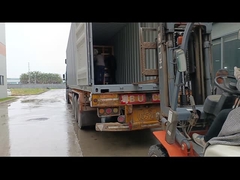 Optical cable equipment packaged and shipped