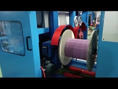 Auto double head take up machine