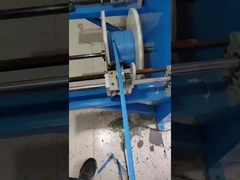 Flat wire loop forming machine