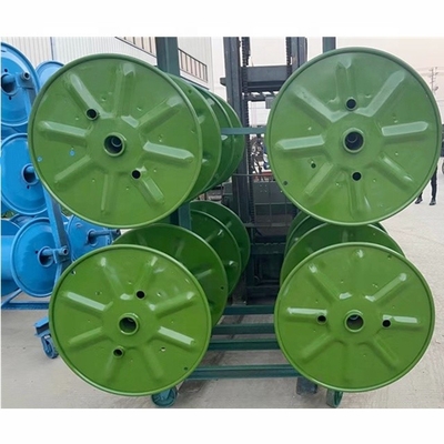 Cable Punching Steel Bobbin Spool Reel For Winding Machine