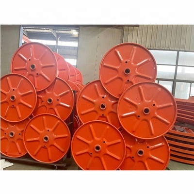 Cable Punching Steel Bobbin Spool Reel For Winding Machine