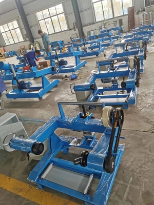 High - Carbon Steel Wire Rewinding Machine With Meter Counter