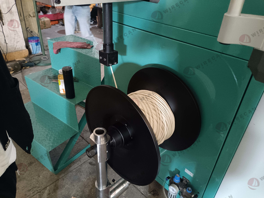 Network Cable Coiling Machine Efficient 8-Shaped Coil With Anti-Winding Rings