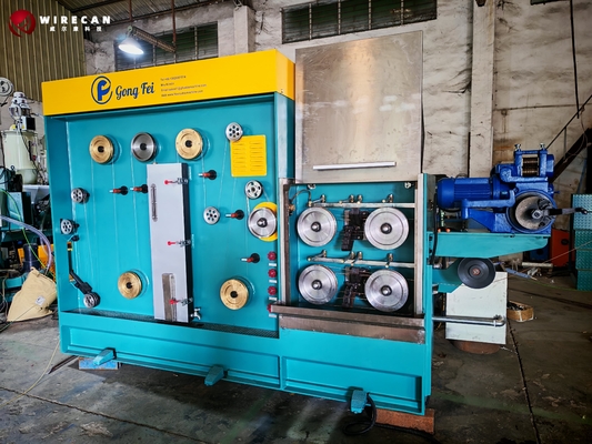 High-Speed LAN Cable Extrusion Line | φ65+φ40 Tandem Extrusion Line