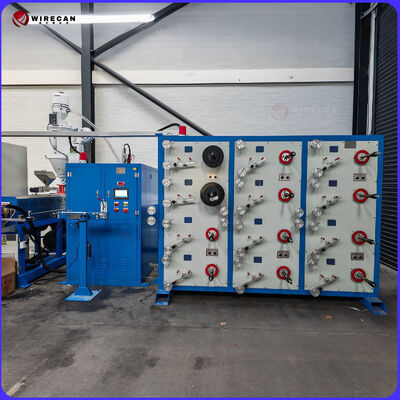 WRK-50 Loose Tube Optical Fiber Cable Production Line / Fiber Optic Tube Extrusion Machine