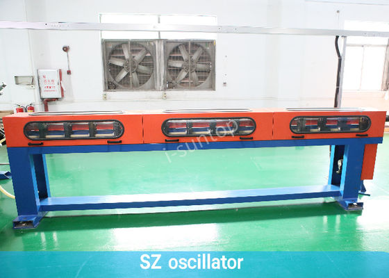 SZ Oscillator Type Electric Distribution Fiber Optic Cable Making Machine