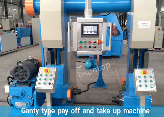 144 Core Fiber Optic Cable Extrusion Machine With Armour Sheathing
