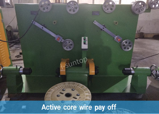 Hydraulic Lifting 800r/Min 20mm Wire Single Twist Bunching Machine