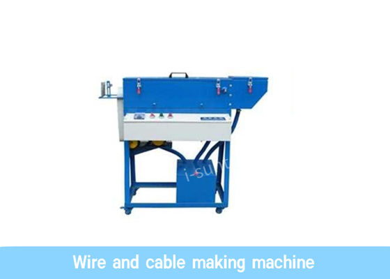 PLC Control 50Hz Copper Wire Cable Making Machine With PE Material