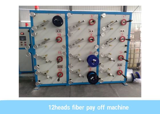 380V Fiber Optic Cable Machine For Buffering Loose Tube Production Line