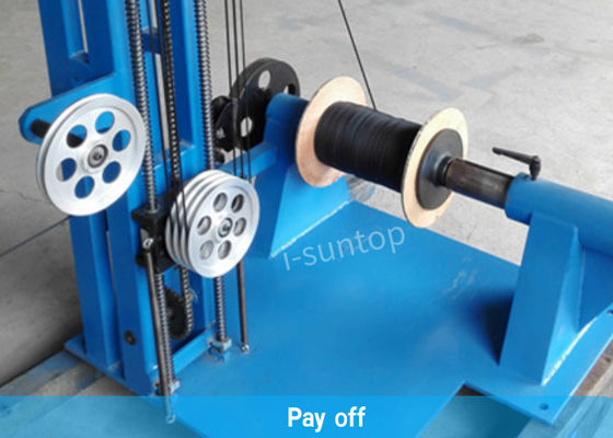300mm 600r/Min FTTH Drop Automatic Wire Coiling Machine Indoor