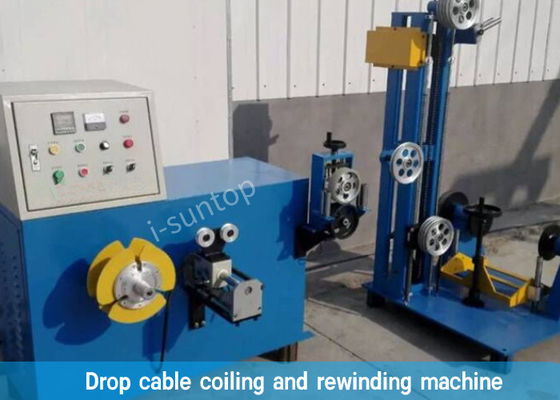 300mm 600r/Min FTTH Drop Automatic Wire Coiling Machine Indoor
