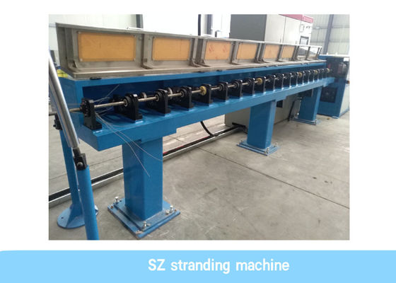 SGS 800/15 SZ Stranding Machine For Multi Strand Loose Tube Twisting