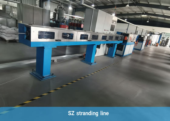 1200/12 1800rpm Fiber Optic Cable Production Line For SZ Stranding
