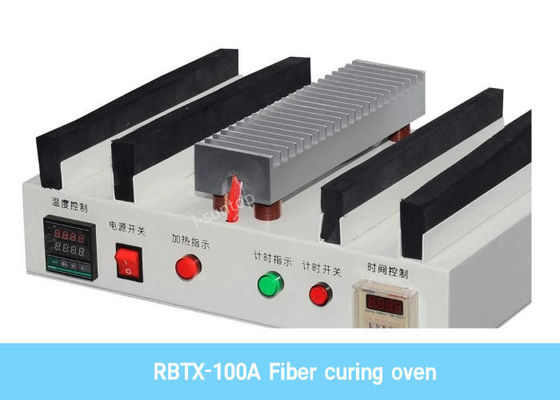 Horizontal 1100w Fiber Optic Curing Oven Fiber Patch Cord Making Machine
