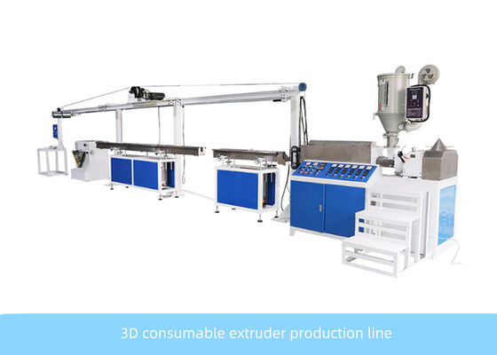 PLC Control 380V PLA Extruder Cable Extrusion Line With 3D Printing