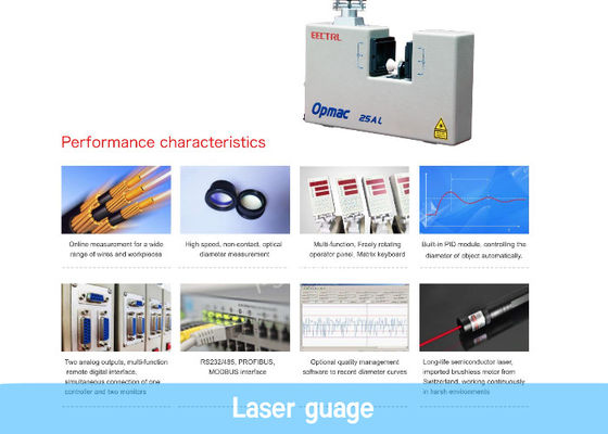 AC240V Laser Diameter Guage Cable Manufacturing Equipment Cable Extrusion Line