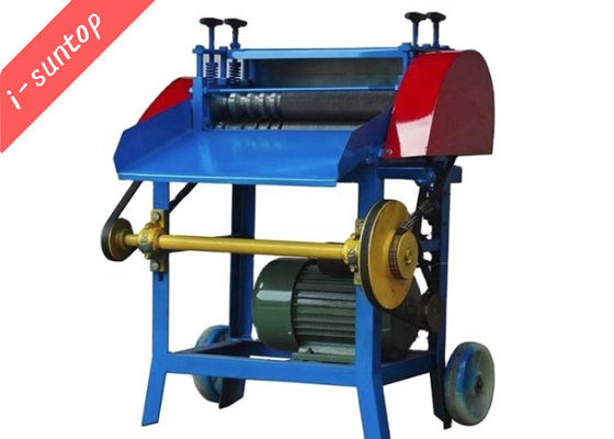 220V Wire Cable Making Machine , Single Knife Cable Stripping Machine