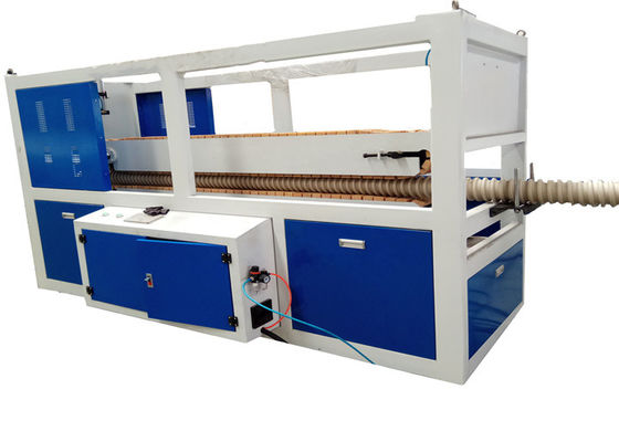 PE Granules Cable Sheathing Machine , 37KW Spiral Pipe Making Machine