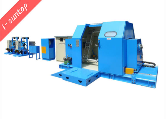 550rpm Cable Twisting Machine , Cantilever Type Automatic Twisting Machine