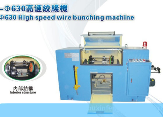 High Speed Meter Counting 1800rpm Copper Cable Twisting Machine Automatic