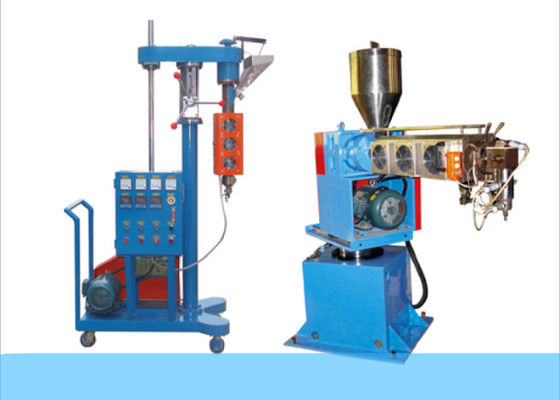 Single Layer 80kg/H Electric Cable Making Machine , 20HP Cable Extruder