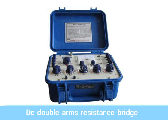 DC Double Arm Electric Resistance Bridge AC220V Portable Cable Testing Equipment