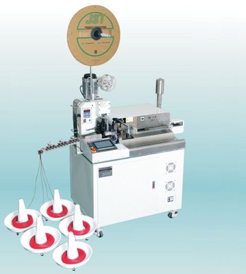 Fully Automatic 2.0T Wire Cutting Stripping And Crimping Machine Horizontal