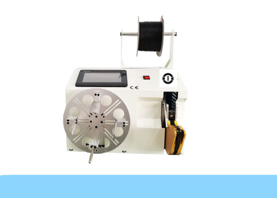Semi Automatic Wire Winding Equipment 80W Coiling And Packing Machine