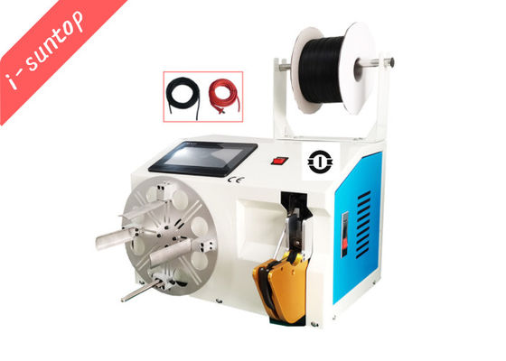Semi Automatic Wire Winding Equipment 80W Coiling And Packing Machine