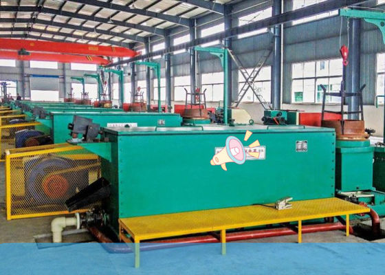130kw Heavy Wet High Carbon Wire Drawing Machine SGS Certification
