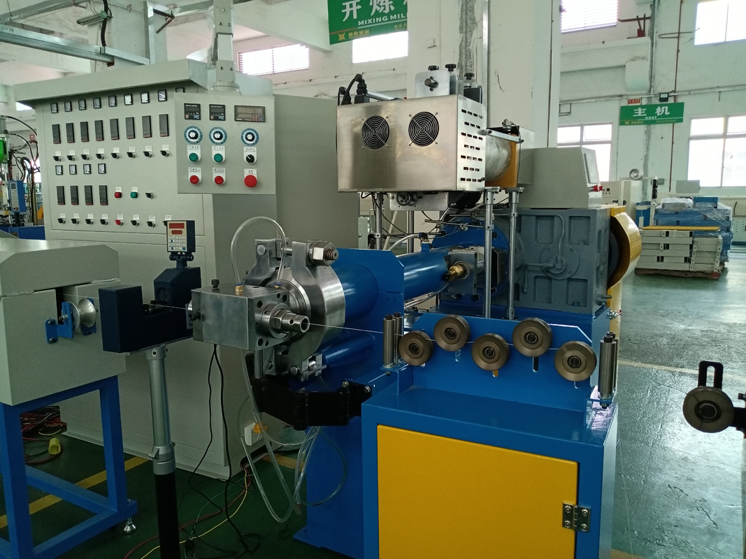 Silicone Automatic Feeding /copper wire machine cable manufacturing equipment