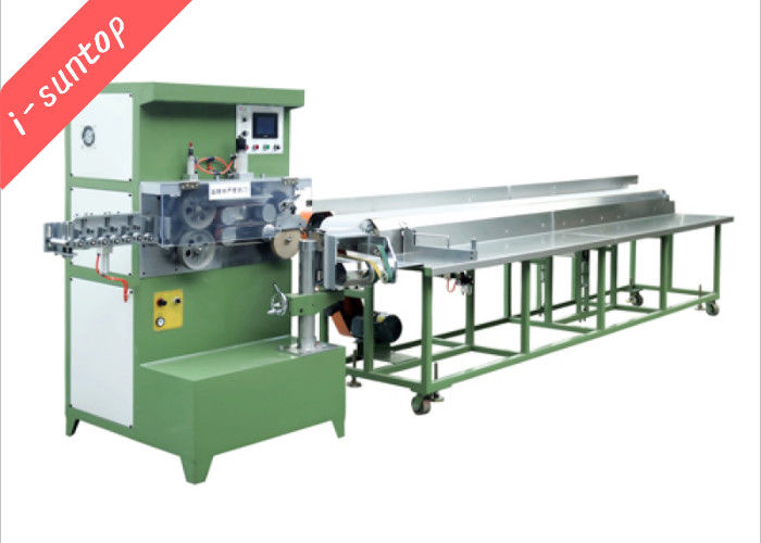 PLC Control Automatic Cable Cutting Machine , 240m/Min Cable Manufacturing Equipment